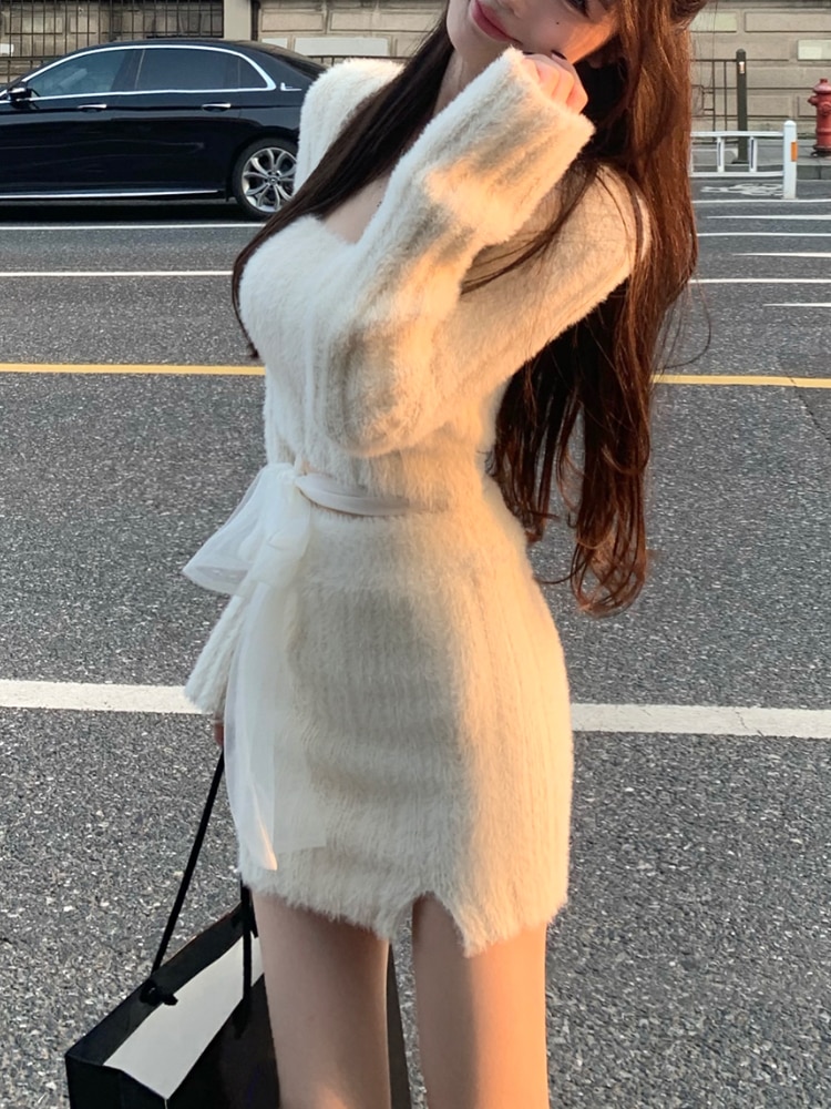 Sissy Cozy Knit Dress Set - Image 3