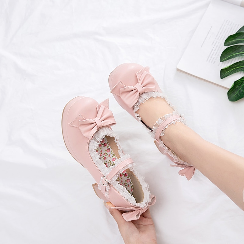 Sissy Bridal Ruffle Shoes - Image 4