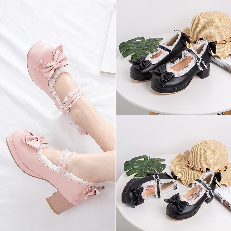 Sissy Bridal Ruffle Shoes - Image 3