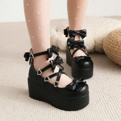 Sissy Criss Cross Mary Janes - Image 5