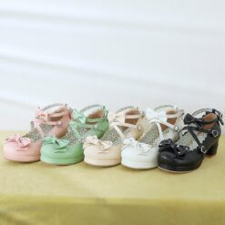 Sissy Cross Strap Lolita Shoes - Image 2