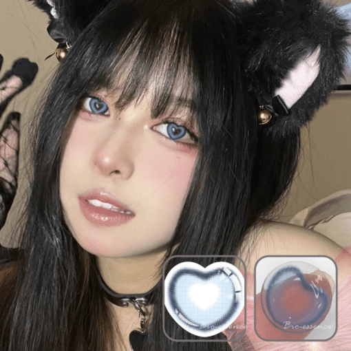 Heart Eyes Contact Lenses
