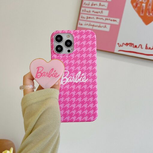 Pink Barbie iPhone Case