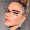 Femboy Kitten Eye Glasses