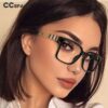 Femboy Retro Square Glasses