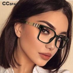 Femboy Retro Square Glasses