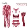 Sissy Boudoir Lace Trio Set