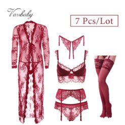 Sissy Boudoir Lace Trio Set