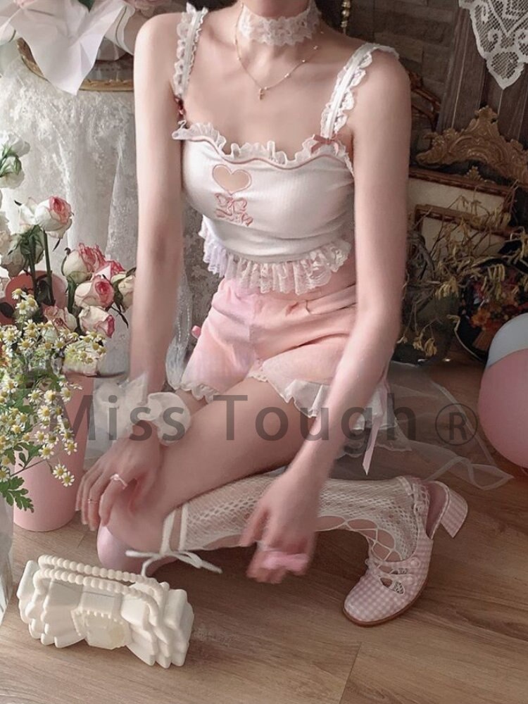 Kawaii Knit Vest Set - Image 6