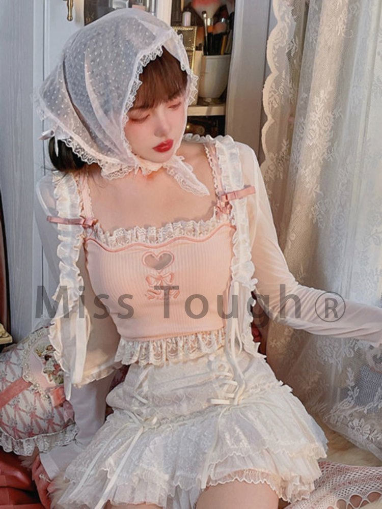Kawaii Knit Vest Set - Image 3