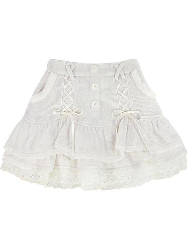 Only White Skirt