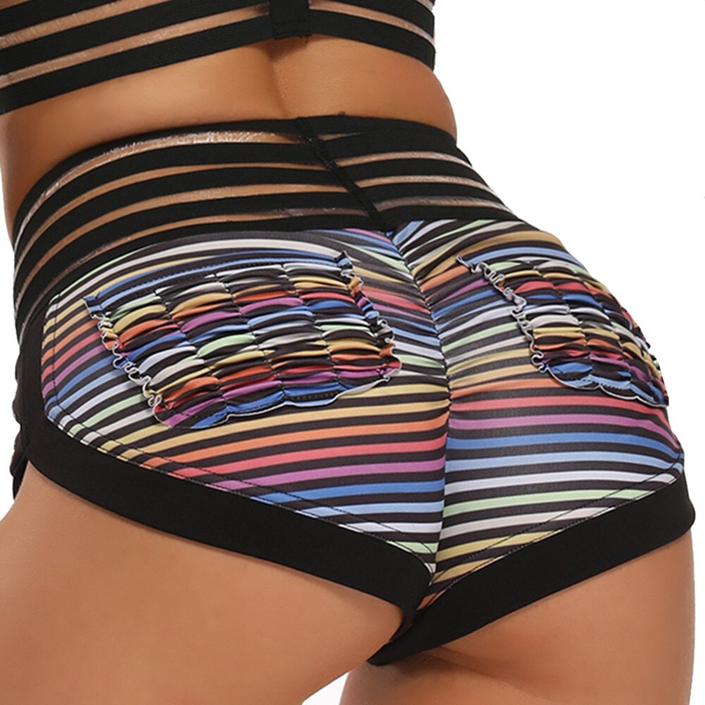 Cheeky Printed Booty Shorts - Image 8