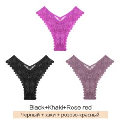 Floral Daisy Panties Set - Set 22, M