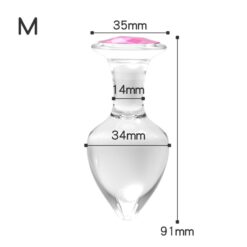Crystal Love Plug Set - M