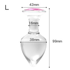 Crystal Love Plug Set - L
