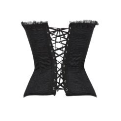 Lace Overbust Boned Corset - Image 6