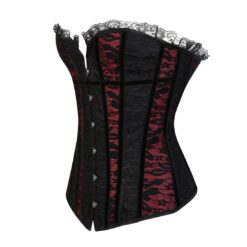 Lace Overbust Boned Corset - Image 2