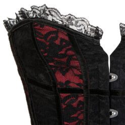 Lace Overbust Boned Corset - Image 3