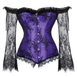 Corset Tutu Party Dress - purple top 6, 6XL