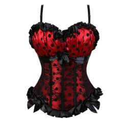 Dotty Lace Bustier Corset