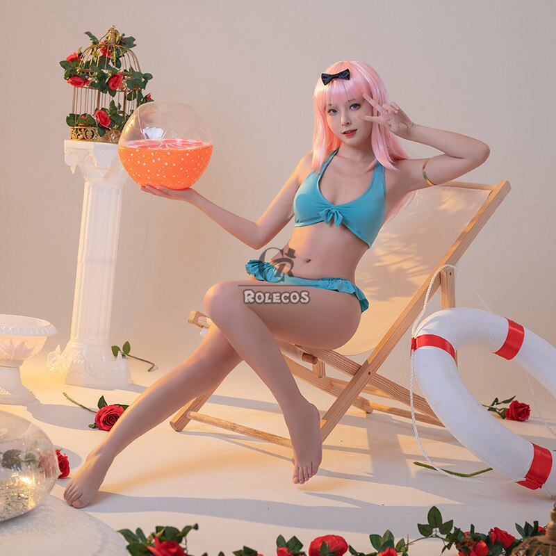 Anime Schoolgirl Swimsuit Cosplay - Image 3