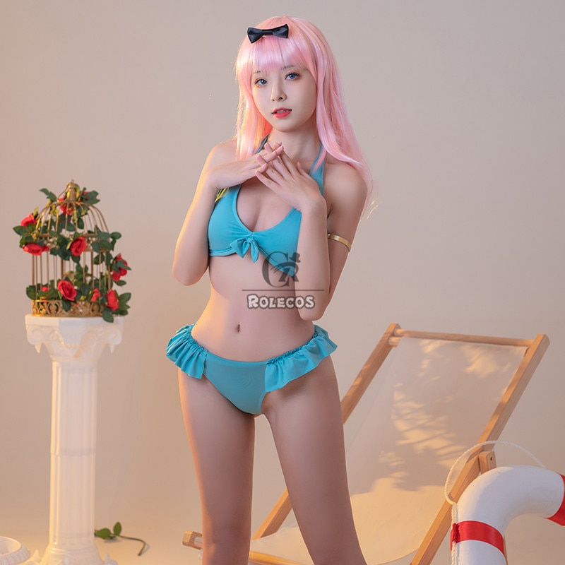 Anime Schoolgirl Swimsuit Cosplay - Image 2