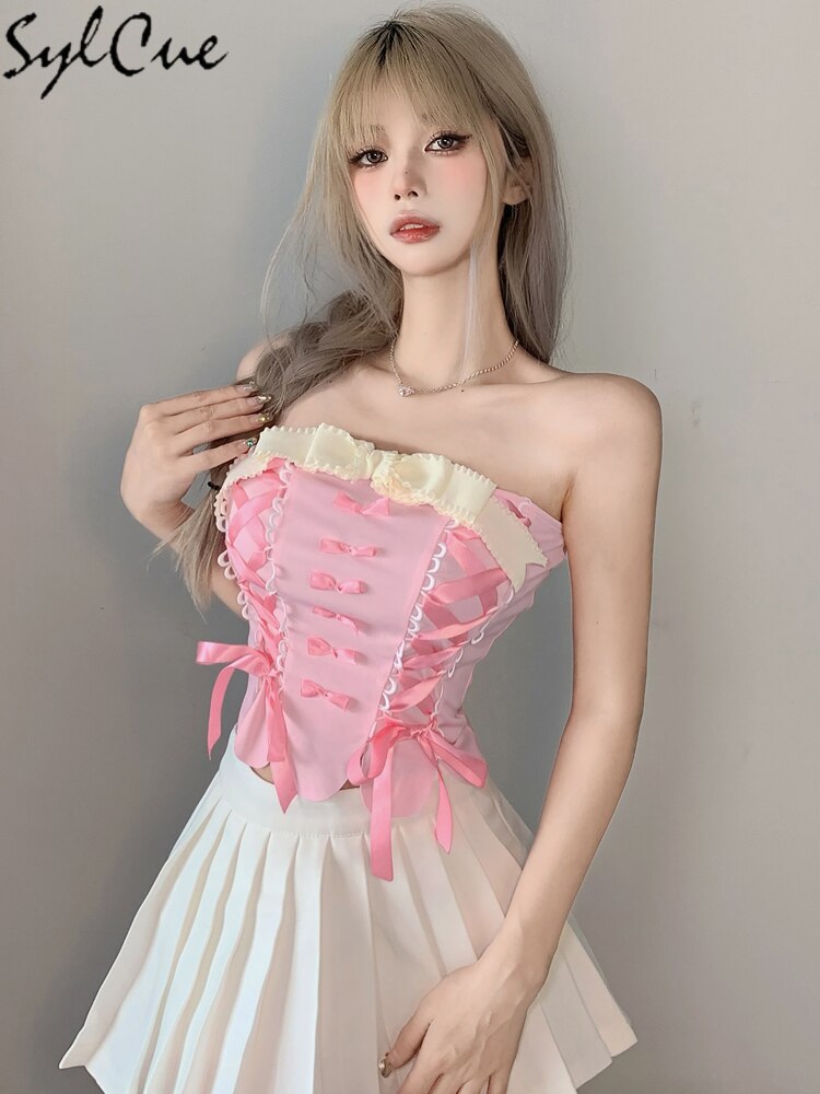 Pink Sweetie Fitted Top - Image 5