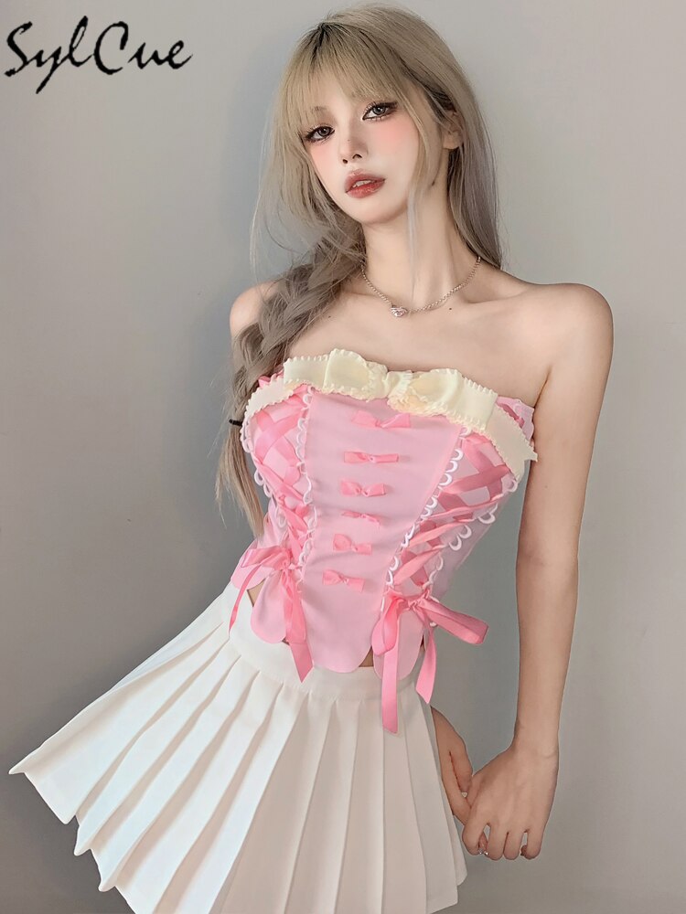 Pink Sweetie Fitted Top - Image 2