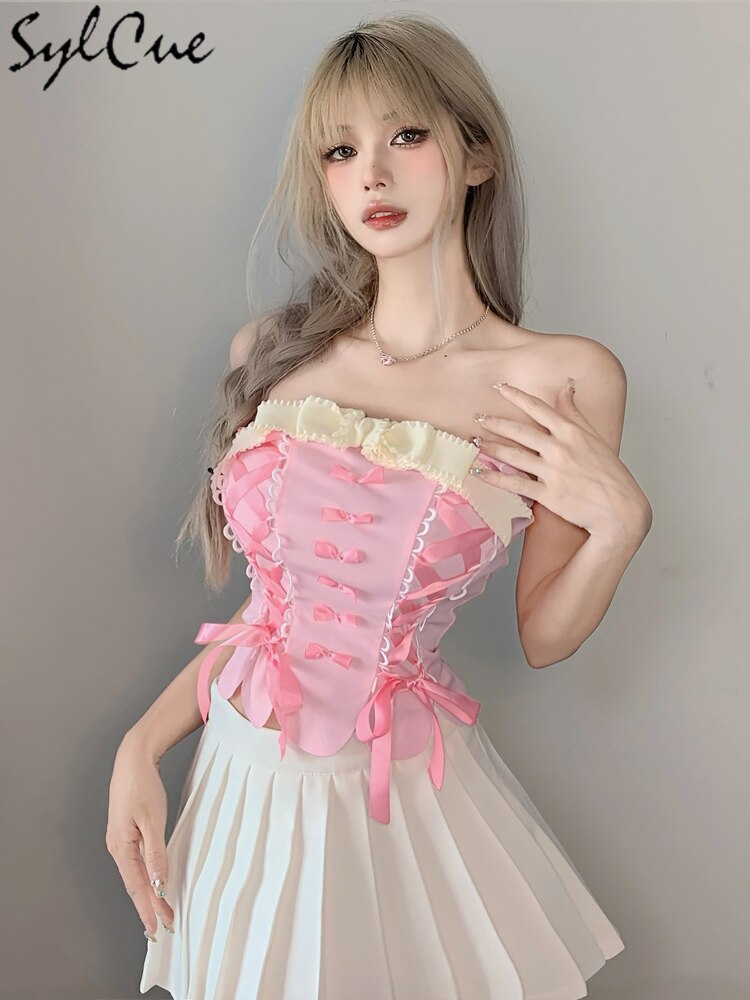 Pink Sweetie Fitted Top - Image 6