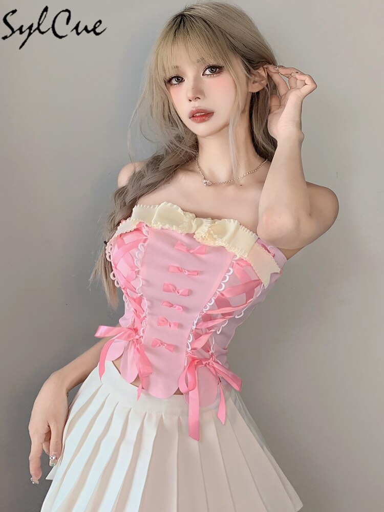 Pink Sweetie Fitted Top - Image 4