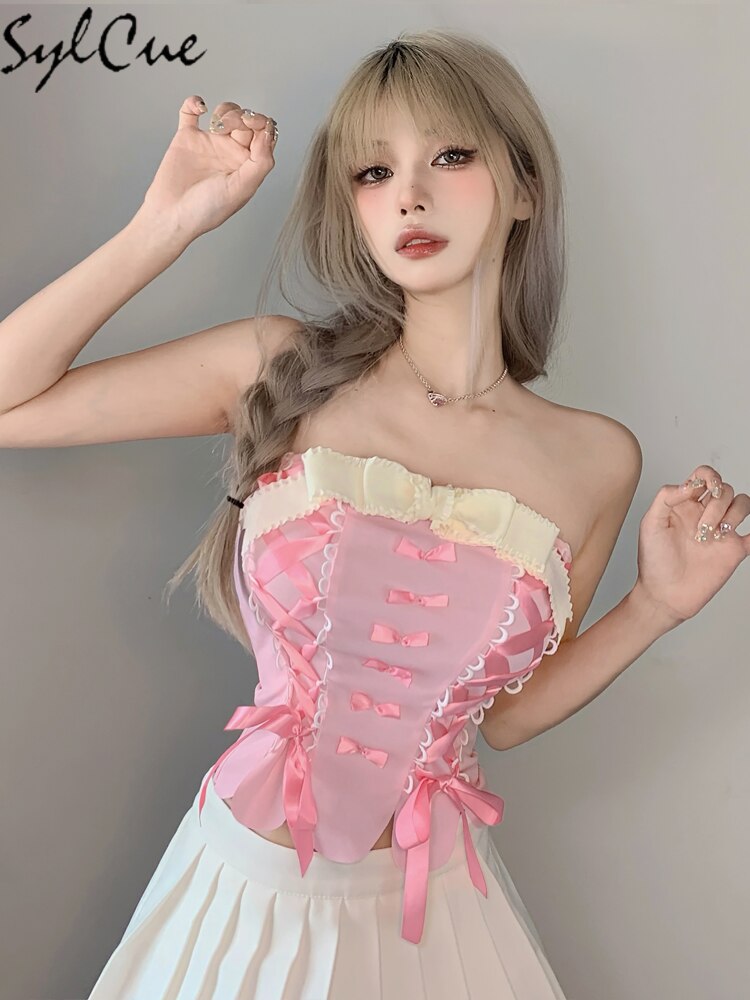 Pink Sweetie Fitted Top