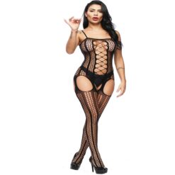 "Sissy Bella" Mesh Pantyhose - ny365 black