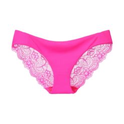 Fancy Love Lace Panties - 981rose red, XL
