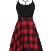 Tartan Cami Slip Dress
