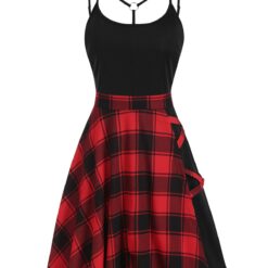 Tartan Cami Slip Dress