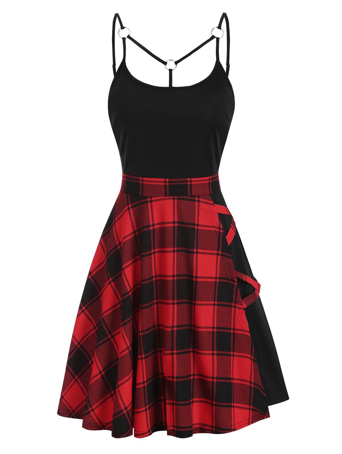 Tartan Cami Slip Dress