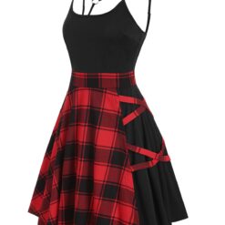 Tartan Cami Slip Dress - Image 3