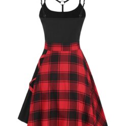 Tartan Cami Slip Dress - Image 2