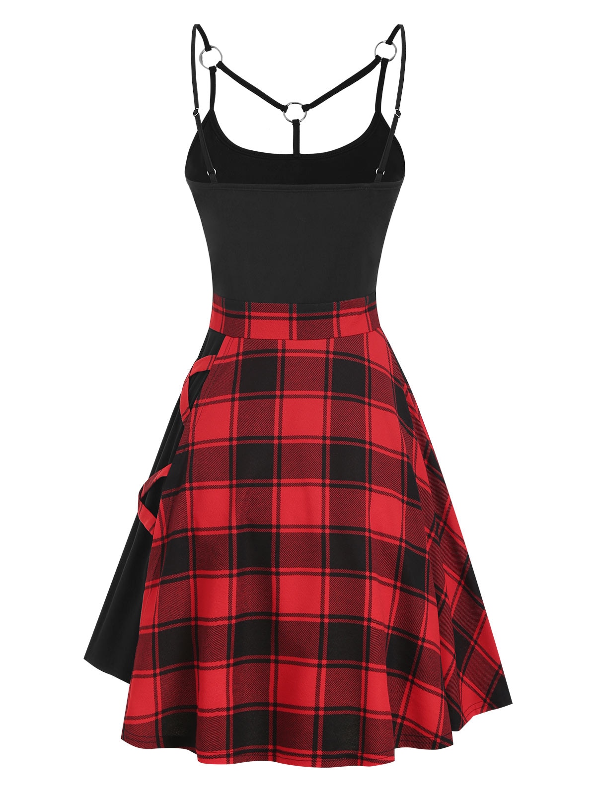 Tartan Cami Slip Dress - Image 2