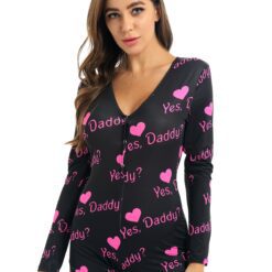 Yes Daddy Leopard Romper