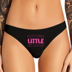 Daddy's Toy Panties - Black 1, XL