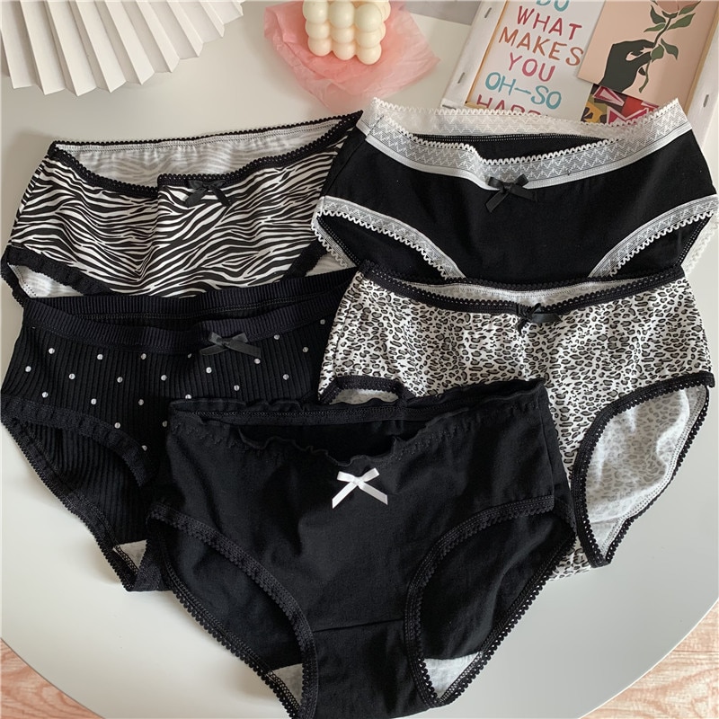 Playful Zebra Cotton Panties