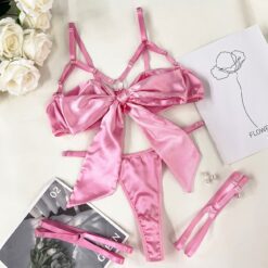 Your Sissy Gift Lingerie Set - Light pink, M