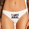Playful "I Love Anal" Panties