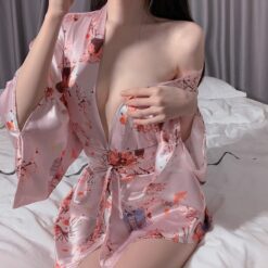 Princess Sakura Kimono Set - Pink