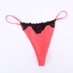 Delicate Sasha Thong - Solar Pink, L