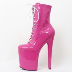 Vibrant Stacy Stompers - Peach shiny, 12