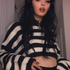 Goth Layla Cozy Crop - as seen, M