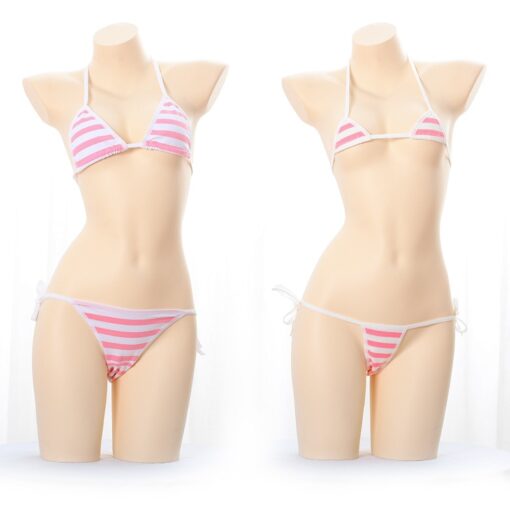 Kawaii Cutie Striped Bikini