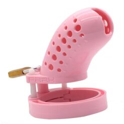 Prissy Sissy Chastity Cage - Pink